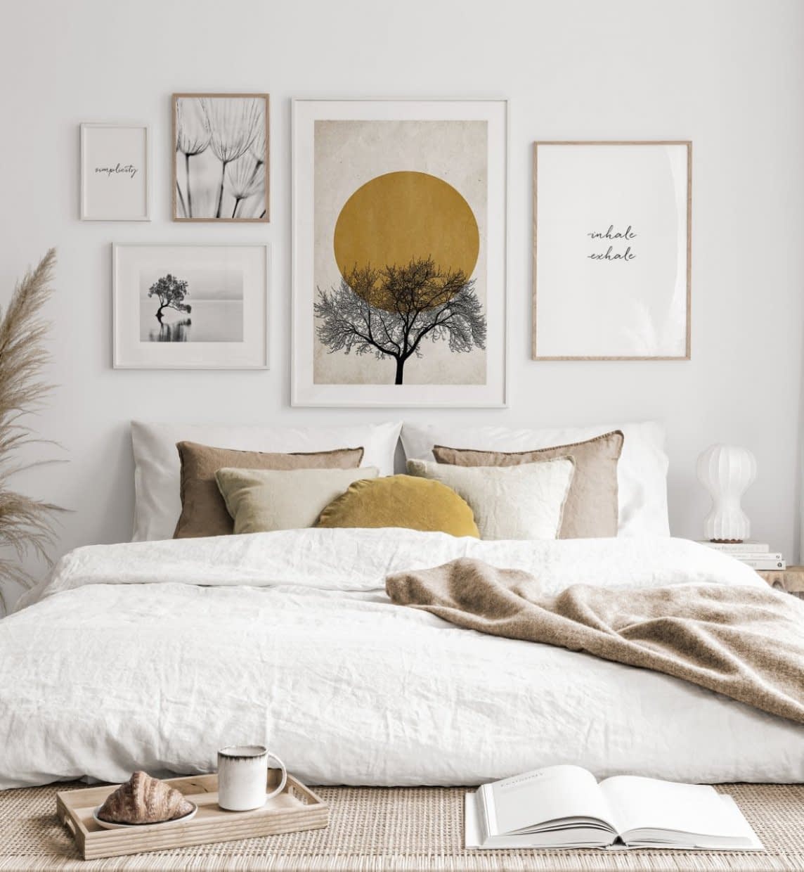 Décoration au-dessus du lit : 12 idées pour une chambre tendance