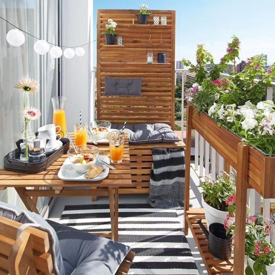 Meubles et décoration : comment aménager un petit balcon ?