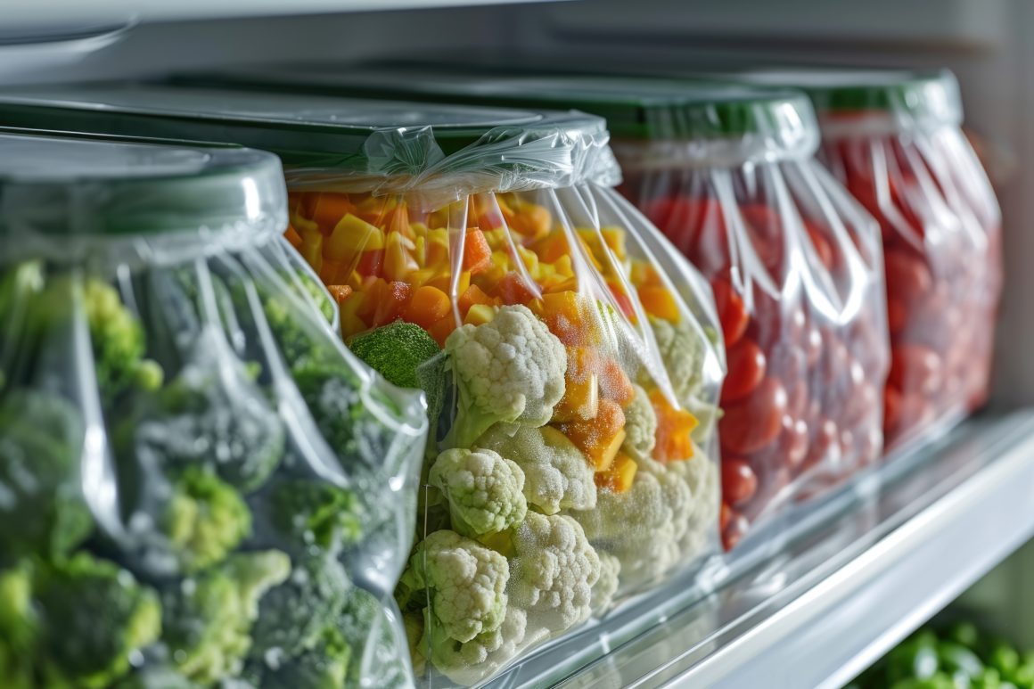 compartiments dans le réfrigérateur pour les fruits et légumes