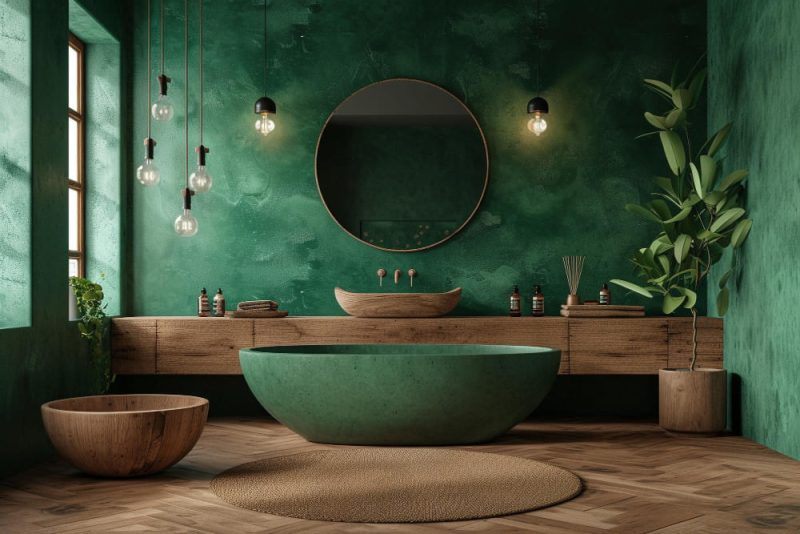 Couleurs tendance salle de bain : les teintes stars du moment