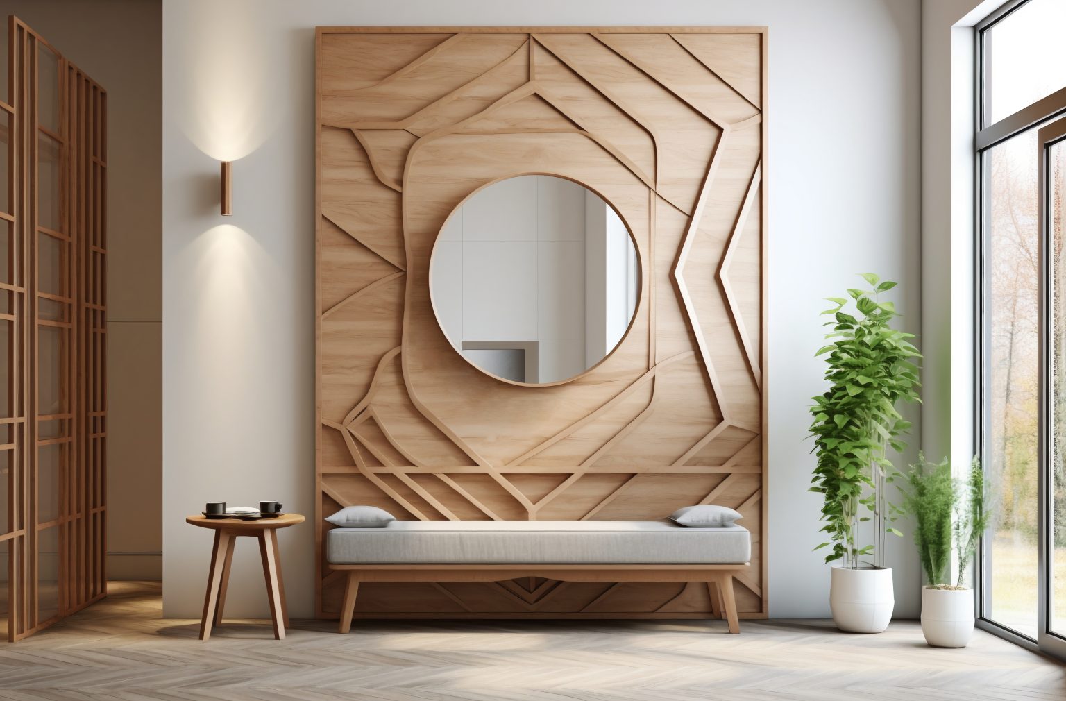 16 idées déco murale bois qui apportent du style à votre intérieur