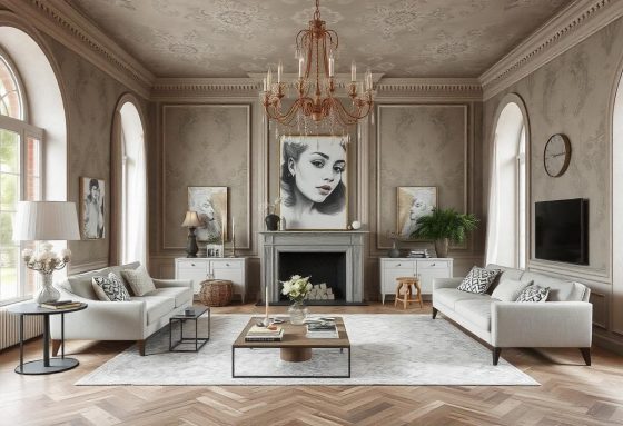 Papier peint tendance 2025 : Les styles et couleurs à découvrir