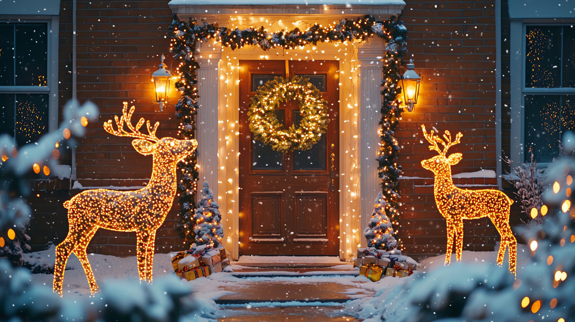 Decorations Lumineuses De Noel Pour Exterieur Décoration Noël extérieur : 17 idées pour illuminer vos fêtes