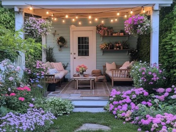 aménagement extérieur devant maison