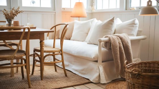 Salon scandinave cocooning : nos conseils déco et aménagement