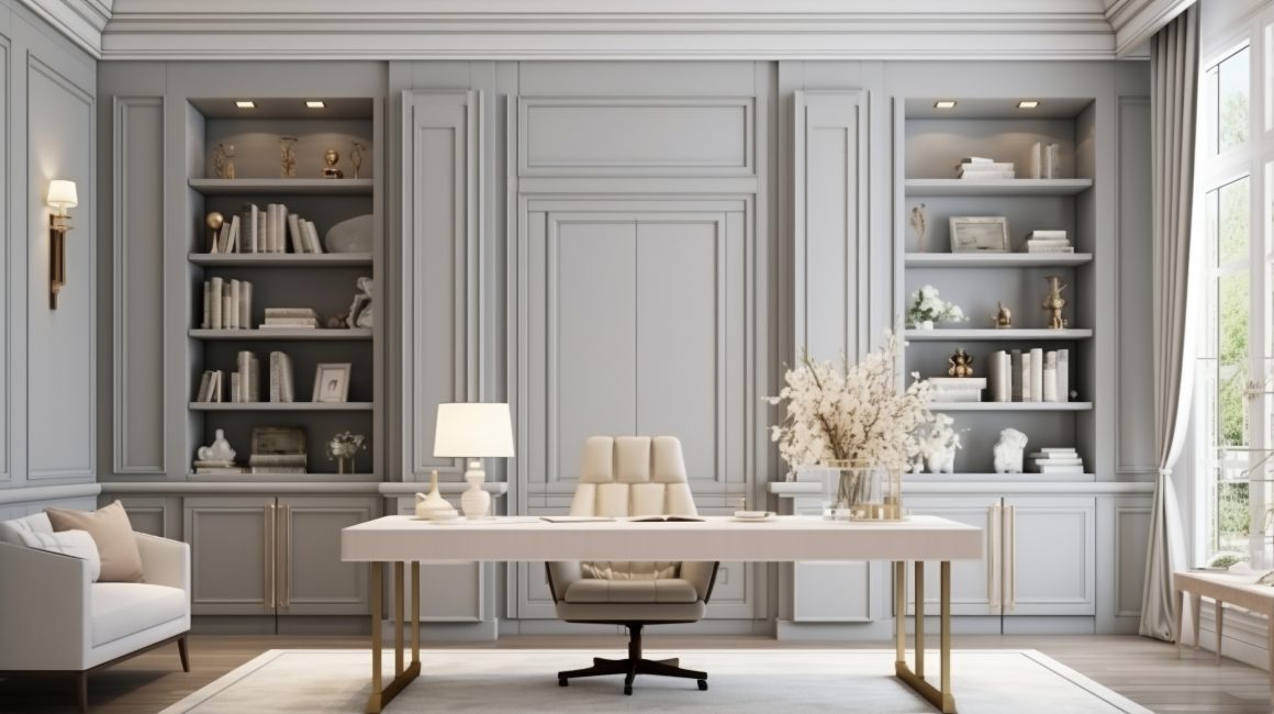 Ambiance chaleureuse : le gris et le beige dominent les préférences contemporaines.