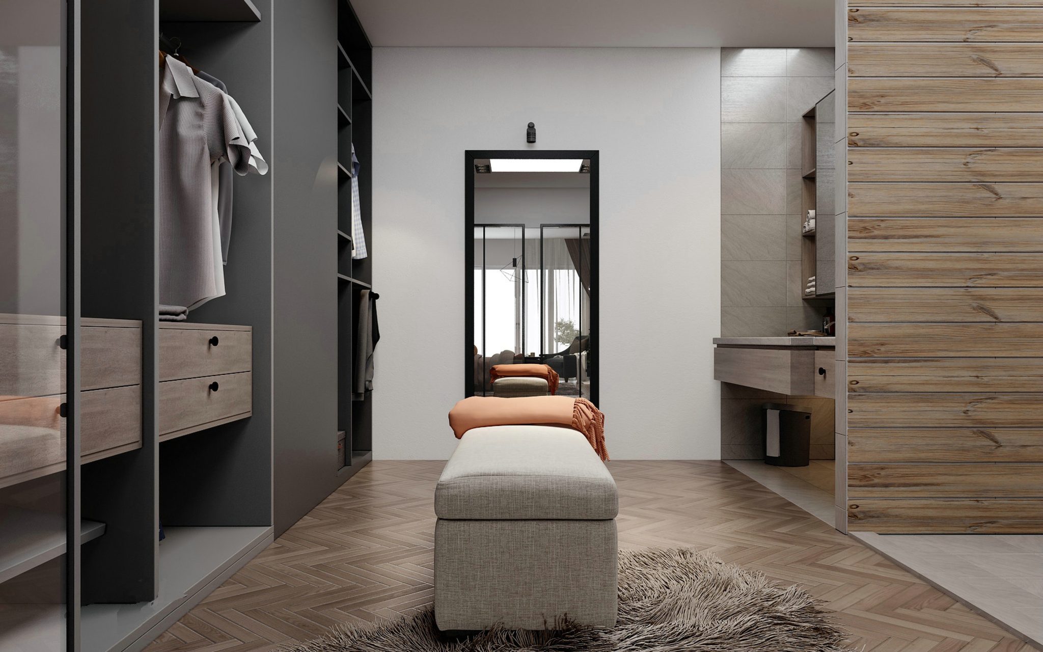 Aménagement dressing sur mesure avec un architecte d’intérieur