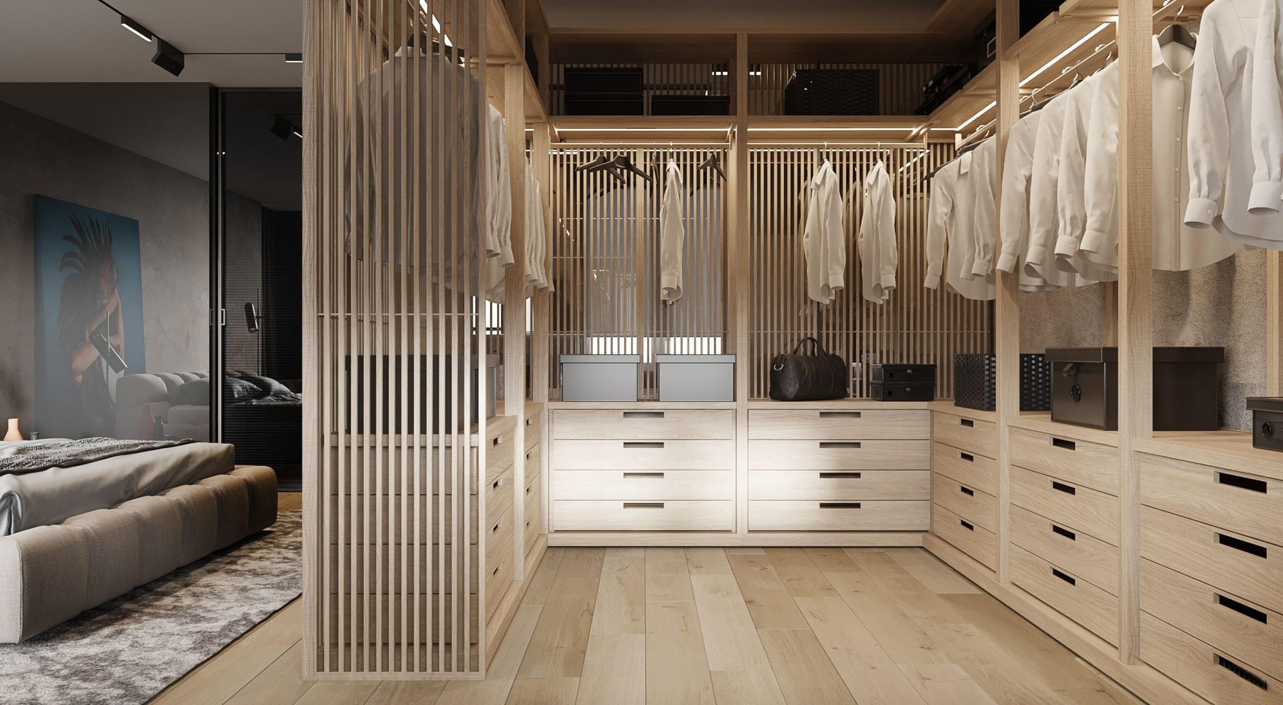 Aménagement dressing sur mesure avec un architecte d’intérieur