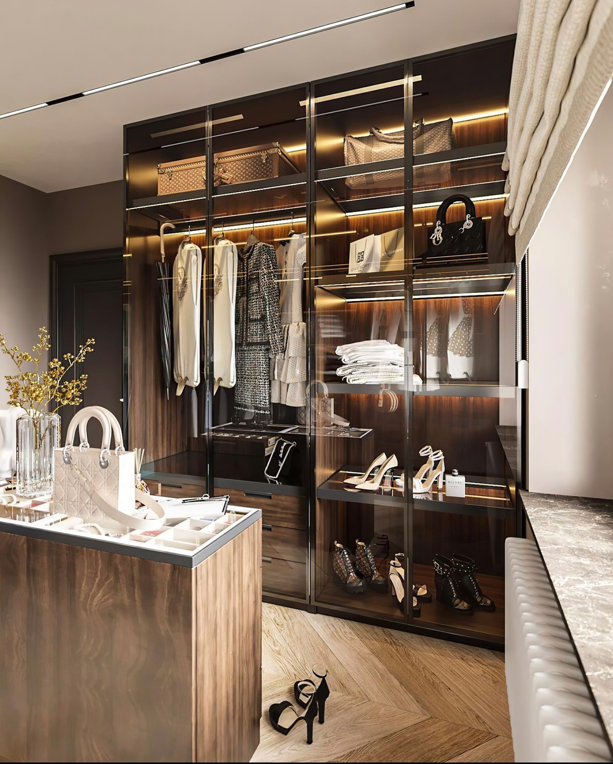 Aménagement dressing sur mesure avec un architecte d’intérieur