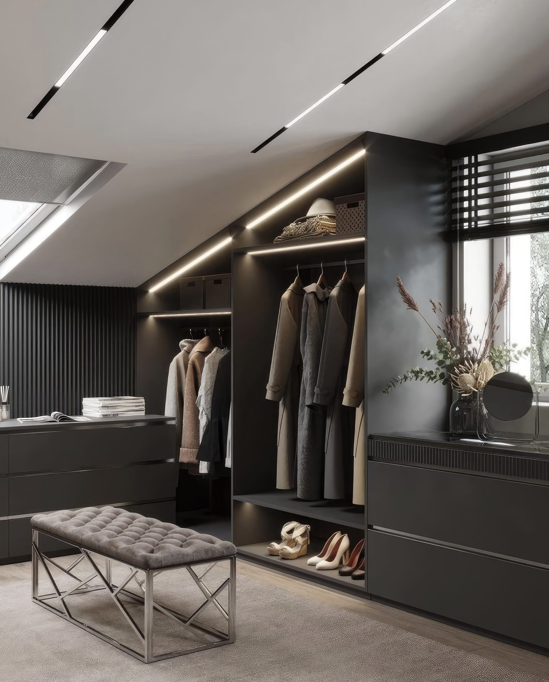 Aménagement dressing sur mesure avec un architecte d’intérieur